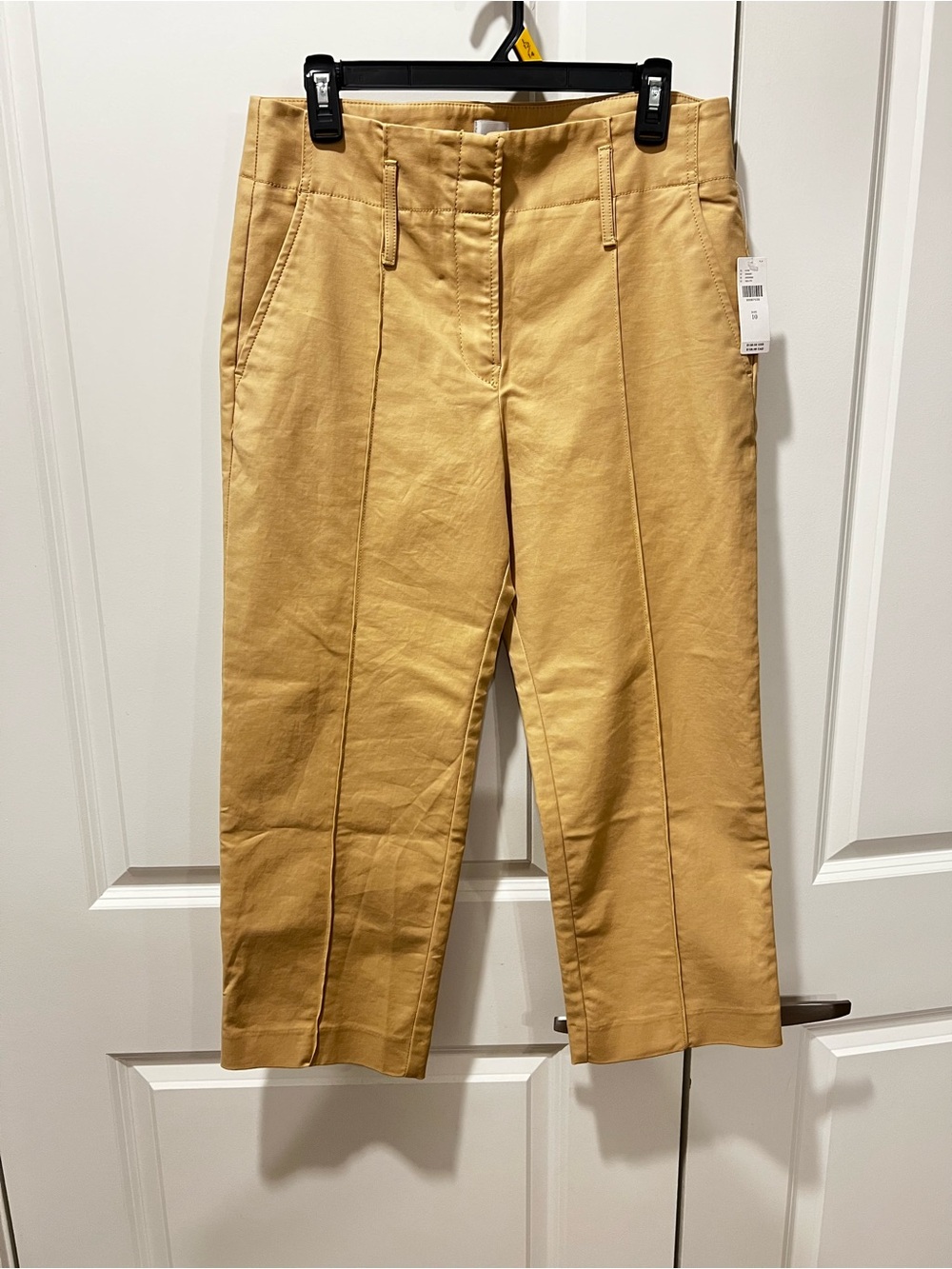 Maeve  Tan Cropped Dress Pants